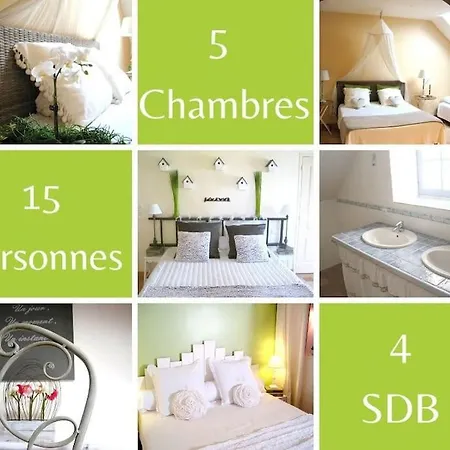 Grand Gite, Campagne, Piscine Et - Saumur *