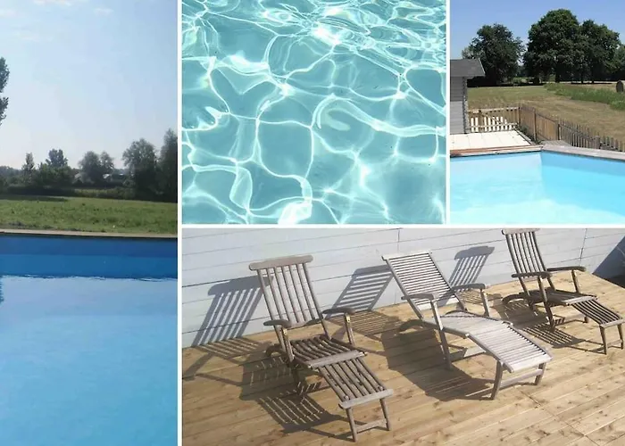 Feriehus Grand Gite, Campagne, Piscine Et - Saumur *