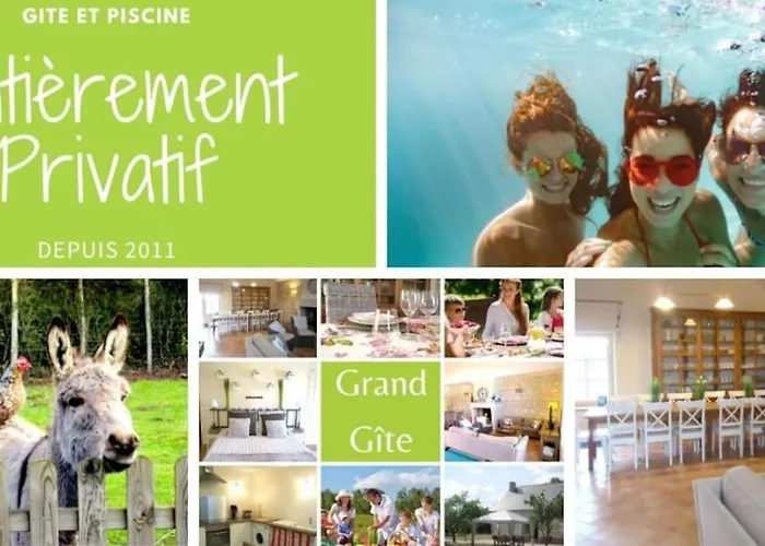 Grand Gite, Campagne, Piscine Et - Saumur