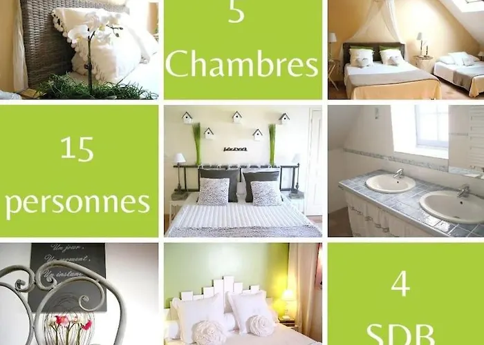 Grand Gite, Campagne, Piscine Et - Saumur *